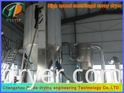 Cuprous oxide spray drying tower